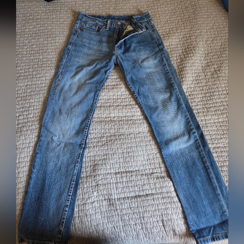 Levi's Men's Straight Blue Jeans